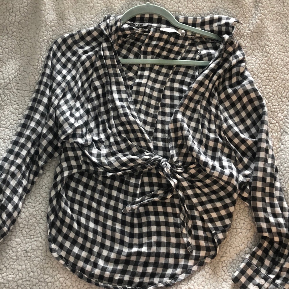 High low flannel
